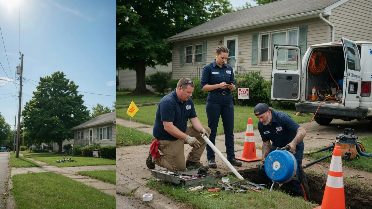Sewer Line Repair in Gratis, OH near me